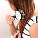 Hilinker Hair Brush - Detangle Hair Easily With No Pain - Good For Wet Or Dry Hair - Adults & Kids Rainbow (Black)