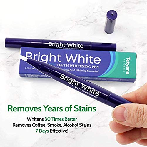 Teeth Whitening Pen (2 Pack), Safe 35% Carbamide Peroxide Gel, 20+ Uses, Effective, Painless, No Sensitivity, Travel-Friendly, Easy to Use, Beautiful White Smile, Natural Mint Flavor - Thumbnail 3