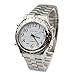 Talking Wrist Watch, English Speaking Talking Watch for Blind People or Visually Impaired People or The Elderly with Alarm of Quartz-Stainless