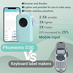 Phomemo D30 Label Maker Machine with