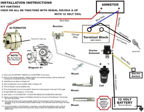 6 Volt 9n Ford Tractor Wiring Diagram - Wiring Diagram Networks