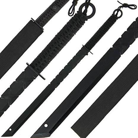 g8ds Black Machete Paracord Outdoor Survival Camping