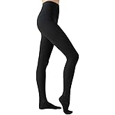 Ms.Myland Women's Sweater Tights, Soft Nylon Regular Multicolour Control Top Opaque Tights, 1 Pair