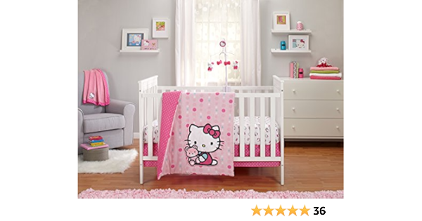 hello kitty crib sheet