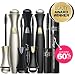 "Mirenesse Cosmetics" 4 Piece Award Winning 24Hr Secret Weapon Mascara Collection - 4.0g/0.14 x 3 + 3.5g/0.12 x 1 (Black) - AUTHENTIC