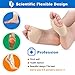 Metatarsal Sleeve Pads, 2 PCS Ball of Foot Cushions, Fabric Metatarsal Sleeve with Sole Cushion Gel Pads Supports Metatarsalgia, Morton’s Neuroma, Calluses and Other Ball of Foot Pain (Beige)thumb 2