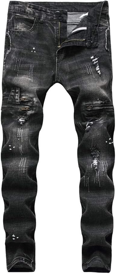 mens designer biker jeans