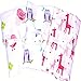 3 Pack Soft & Breathable Baby Swaddle for Deeper Sleep. Cute Pink Durable Receiving, Swaddling Blankets. Calms Cranky Newborn Girls. A