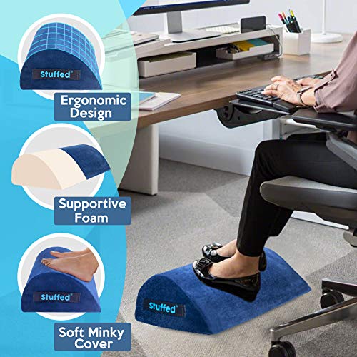 Foot Rest for Under Desk at Work, Office Footrests Under Desk