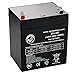 AJC Battery Compatible with Ritar RT1245 12V 4.5Ah UPS Battery
