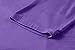 LARACE Women Plus Size 3/4 Sleeve Tunic Tops Loose Basic Shirt (2X, Violet)
