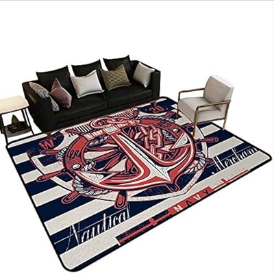 Amazon Com Aleasyhome Kid S Rugs Marine Symbol Design