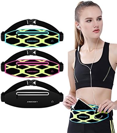 Lycra Waist Bag For Men &amp; Women Waterproof Fanny Pack Running Belt Fitness Travel for iPhone X 6 7 8 Plus Samsung
