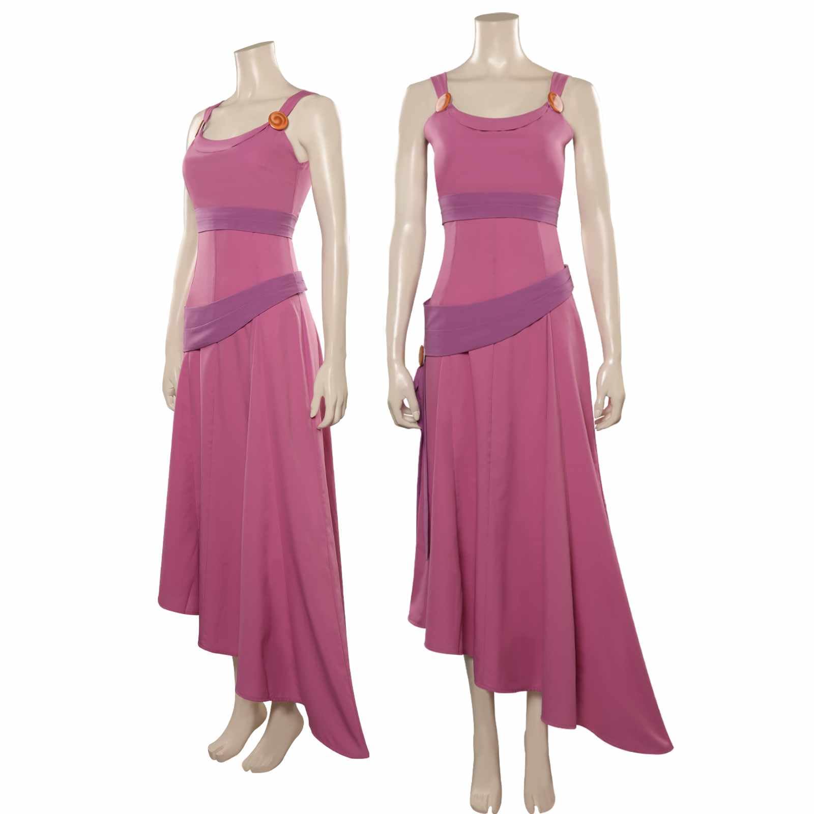 Hercules‎ Megara Cosplay Costume for Women Outfits Halloween Carnival Party Disguise Suit