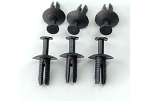 PDVPHZHHFD 10/20PCS Auto Front Bumper & Trim Fastener Clips Fit for Mercedes-Benz C-Class, E-Class Fender Liner Retainer Rive