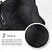 Webetop Knee Shin Guards Adult 1 Pair Flexible Breathable Adjustable High-Impact PE+EVA Knee Pads for Motorcycle Motocross Racing Mountain Bike-One Size Fits Most Black
