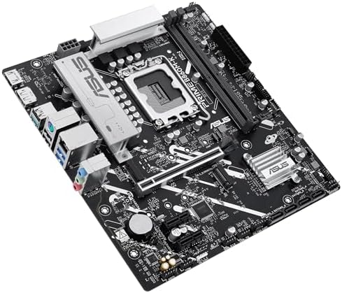 PRIME B860M-K, Scheda Madre Intel mATX, Slot DDR5, Nera