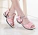 KISSOURBABY KISSOURBAY Princess Girls Summer PU Sandals With Rhinestone Bow Tie