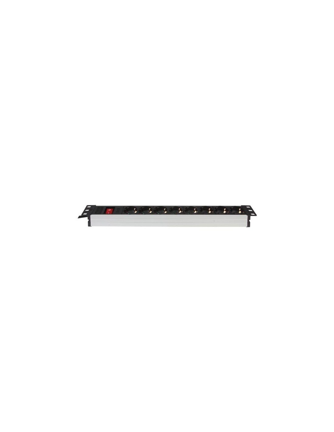 Perel EBP08PDU-G Power Strip, 8 Sockets