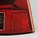 AKKON - For Dodge Dakota Dark Red Rear Tail Lights Brake Lamps Driver Left + Passenger Right Replacement Pair