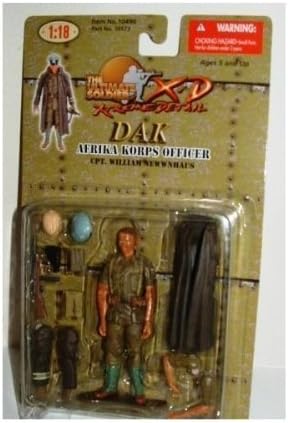 The Ultimate Soldier WW2 DAK Cpt William Newwnhaus 1:18 by Xtreme Detail