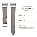 SWEES Bands Compatible for Fitbit Charge 2 Leather Small (5.6