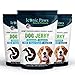 100% Organic Jerky Treats for Dogs - by Iconic Paws | Organic Chicken Sweet Potato and Hemp | Plus Special Hip and Joint Support Formula: Glucosamine Chondroitin MSM and Turmeric- 6oz