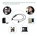 Docooler Radiation Free Wireless BT Earphone Air Tube Sport Earbuds Music Earphone with Microphone for iPhone iPad Samsung HTC Desktop Notebook Laptop MP3 MP4 MP5