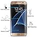 Galaxy S7 Edge Screen Protector [Full Coverage],iVoler [2-Pack] [3D Full Curved Edge] [No Bubble] [Ultra Clear] Premium PET Film Screen Protector for Samsung Galaxy S7 Edge,