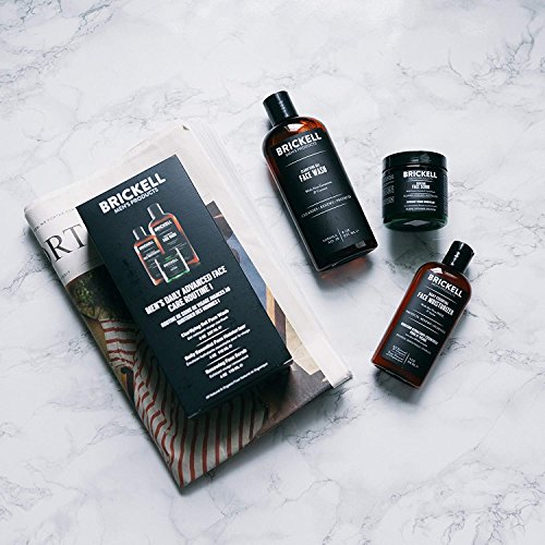Brickell Men's Daily Advanced Face Care Routine II, Activated Charcoal