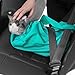 Tyhocent Pet Dog Cat Carrier Sling Hands Free Puppy Outdoor Travel Bag Portable Pet Shoulder Bag Nail Clipping Cleaning Grooming Bag, Washable and Foldable,Fit Below 18lb Cats&Dogs (Green)