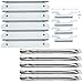 Direct store Parts Kit DG261 Replacement for Gas Grill Brinkmann 810-1575-W Gas Grill Parts Kit (Stainless Steel Burner + Stainless Steel Carry-Over Tubes + Stainless Steel Heat Plate)