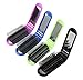 Louise Maelys 4pcs Colorful Portable Folding Hair Brush with Mirror Compact Pocket Comb for Travel Gift Idea