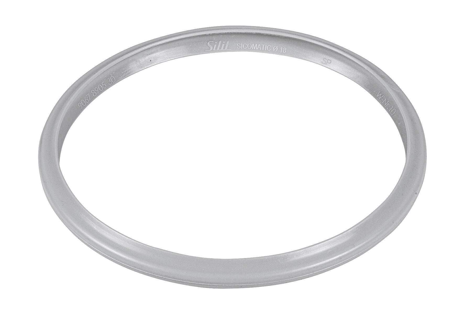 Silit Spare Part Pressure Cooker Sicomatic Silicone Rubber Ring, Transparent, 22 cm
