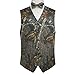 Camouflage Vest & Tie (X-Large with Bow Tie)