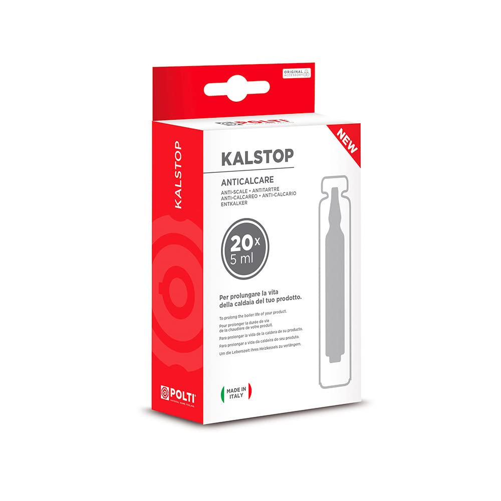 Polti PAEU0094 Kalstop Anti-Scale Phials, White