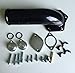 2008-2010 6.4l Ford EGR & Cooler Delete KIT w/ Intake Elbow (Black)