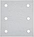 Makita 742528-A #320 Sand Paper, 4-Inch by 4-1/2-Inch, 5-Pack