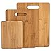 Zenware 3 Piece Triple-Ply Warp Resistant All Natural Bamboo Cutting Board Set – Small