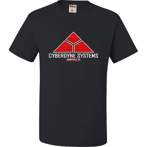 Large Royal Blue Cyberdyne Systems Skynet Division T-Shirt – Adult Terminator Fan Tee, Machine Wash - View #10