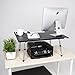 The Executive Stand Steady Standing Desk/Stand up Desk (Black)