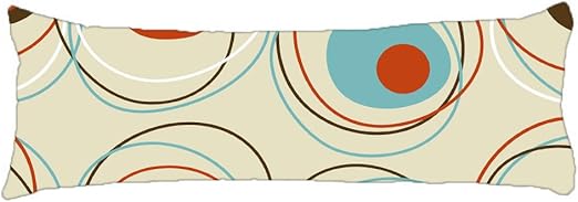 Amazon Com Ellaoslea 20 X 54 Body Pillowcase Modern Graphic
