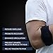 Tennis & Golfer Elbow Brace with Compression Pad for Men and Women - Elbow Band for Elbow Tendonitis, Great Support for Injured Arms & Pain Relief by Vitoki (2-count)