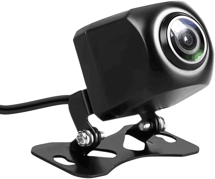 720P Backup Camera ONLY FOR CARMATE 7 Inch Dash Cam 12-24V 4Pin Car Rear View Reversing Rear Camera Waterproof License Plate Backing Camera AV-IN With 120° View Angle