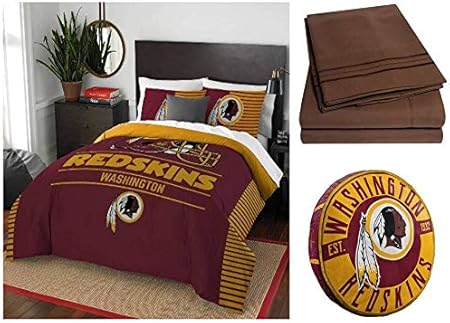 Amazon Com Northwest Nfl Washington Redskins Draft 8pc Full