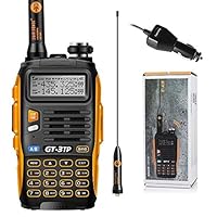 Baofeng Pofung GT-3TP Mark-III Two-Way Radio Transceiver, Dual Band 136-174/400-520 MHz Power Two-Way Radio