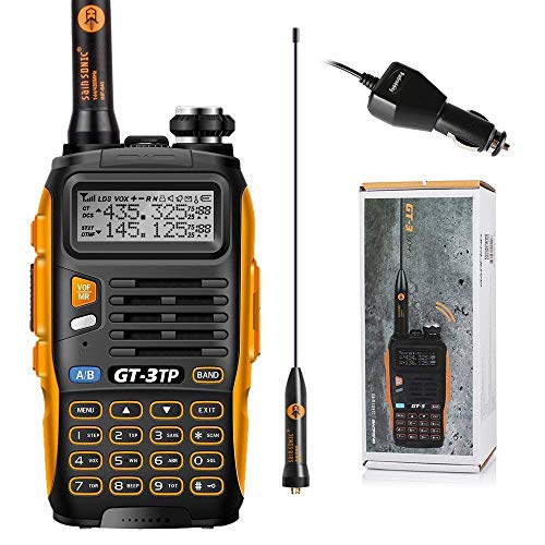 Baofeng Pofung GT-3TP Mark-III Two-Way Radio Transceiver, Dual Band 136-174/400-520 MHz Power Two-Way Radio