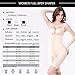 Shymay Women's Full Body Shaper Waist Cincher Thigh Slimmer Open Bust Shapewear Bodysuit (Black, Medium)
