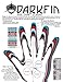 DarkFin Webbed Power Swimming Gloves (1 Pair) for Men, Women, Scuba Diving, Snorkeling, Spearfishing, Surfing in Cold Water, Ultra Thin Hand Fins, Pool Swim Paddles, Black, Men Medium Large