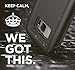 ENCASED Galaxy S8 Plus Belt Clip Case (S8+) Rebel Series, Heavy Duty Impact Armor w/Secure Fit Holster (Samsung S8+ 2017 Release) (Smooth Black)